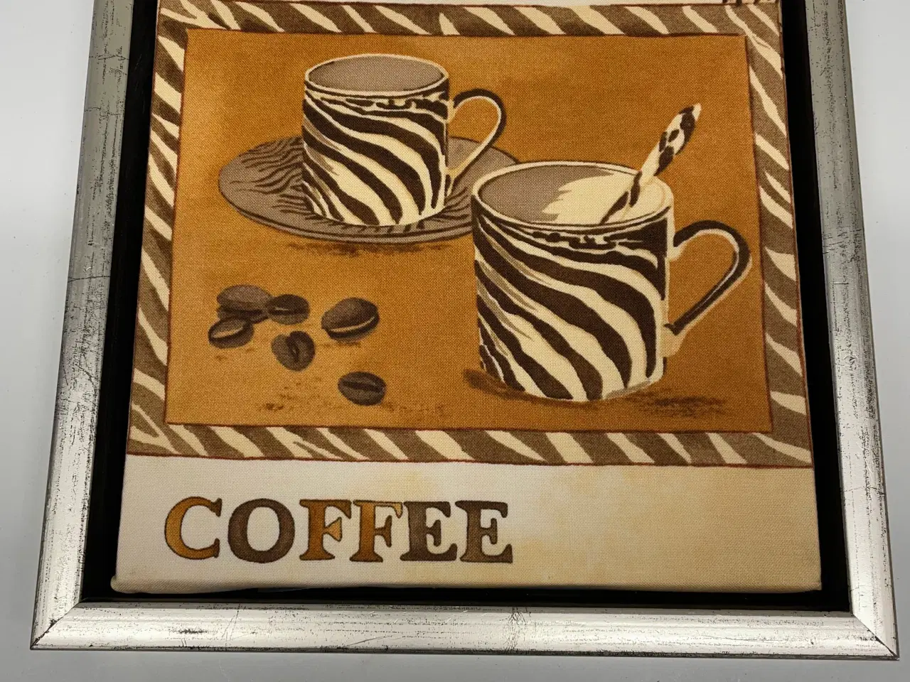 Billede 2 - 3 lærredstryk med kaffemotiver