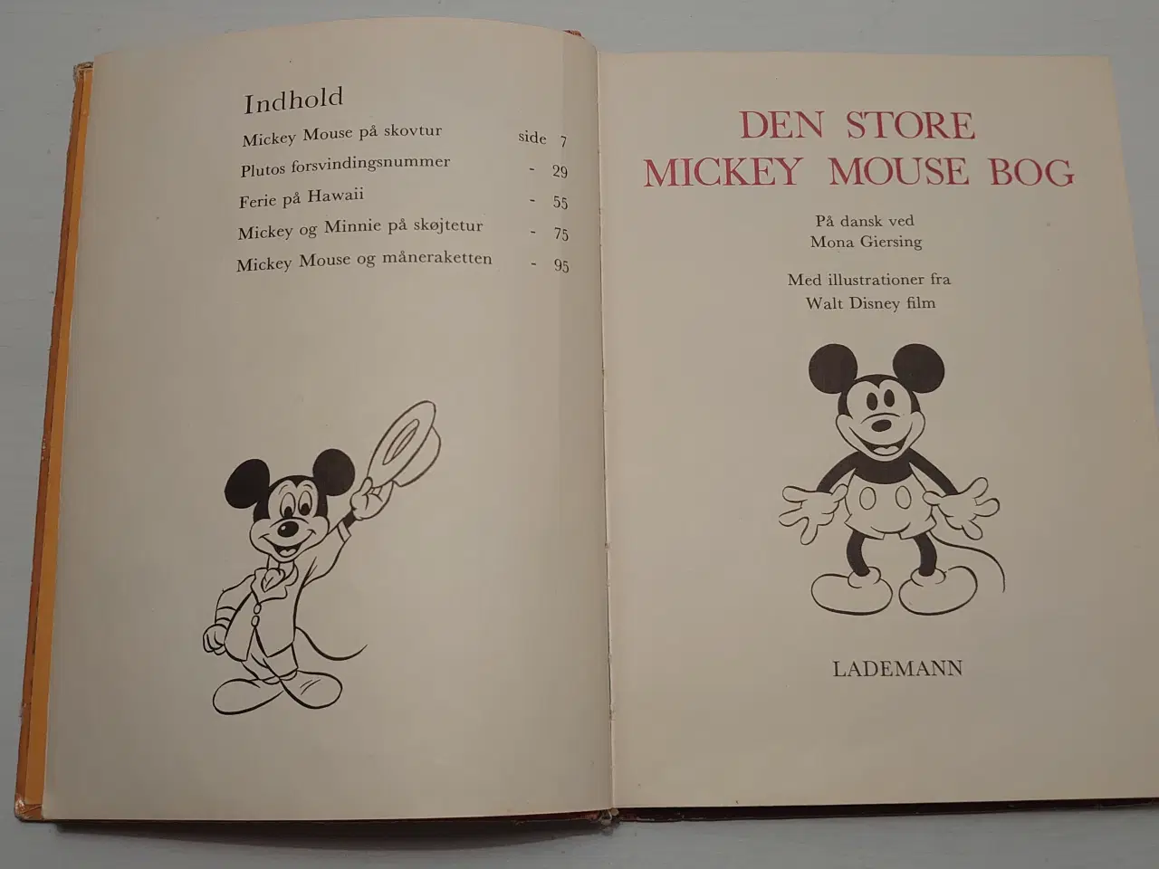 Billede 3 - Walt Disney: Den store Mickey Mouse bog. 1971