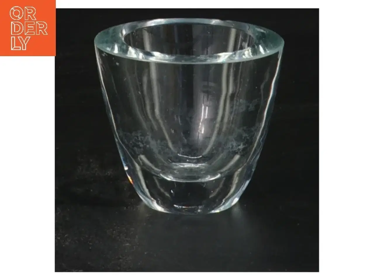 Billede 1 - Glas lysestage (str. 5 cm)