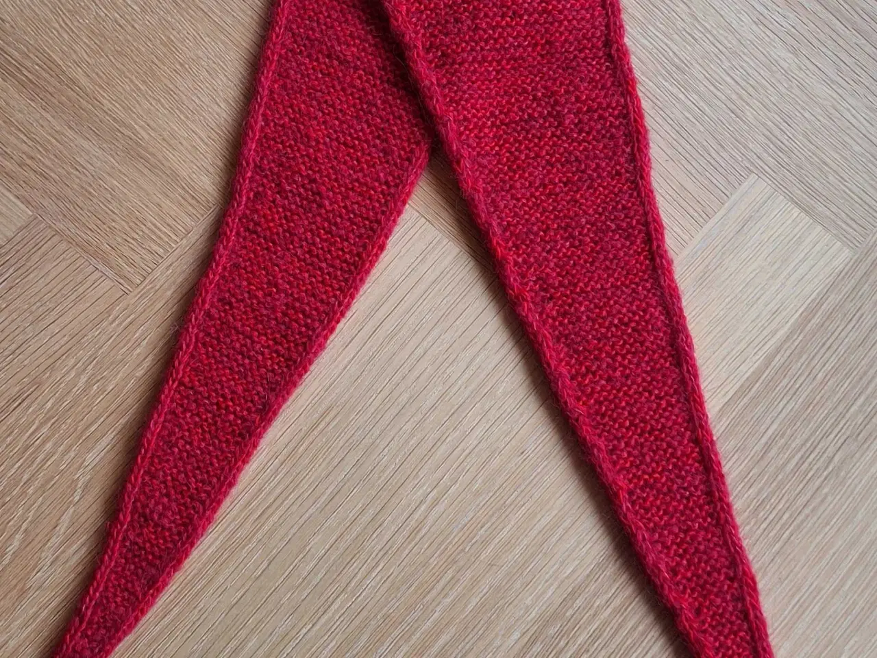 Billede 1 - Uld tørklæde 