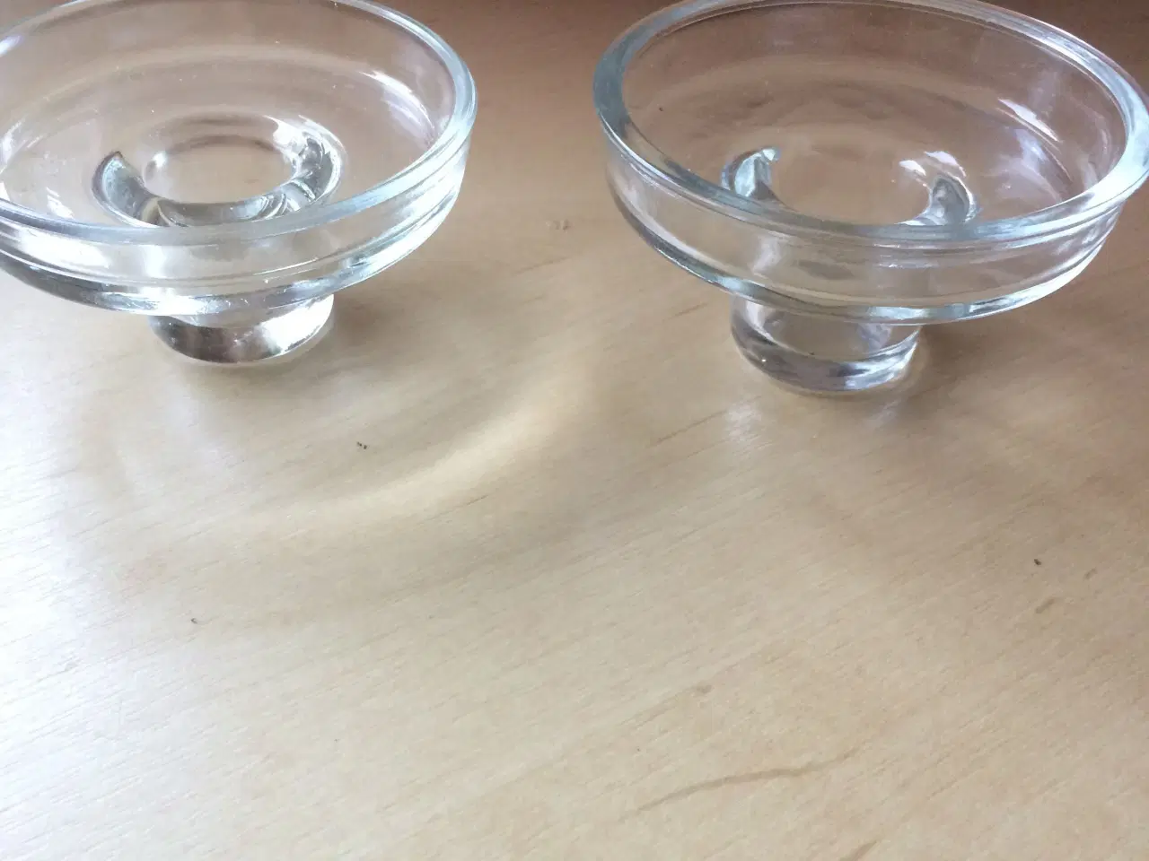 Billede 1 - 2 glas lysestager