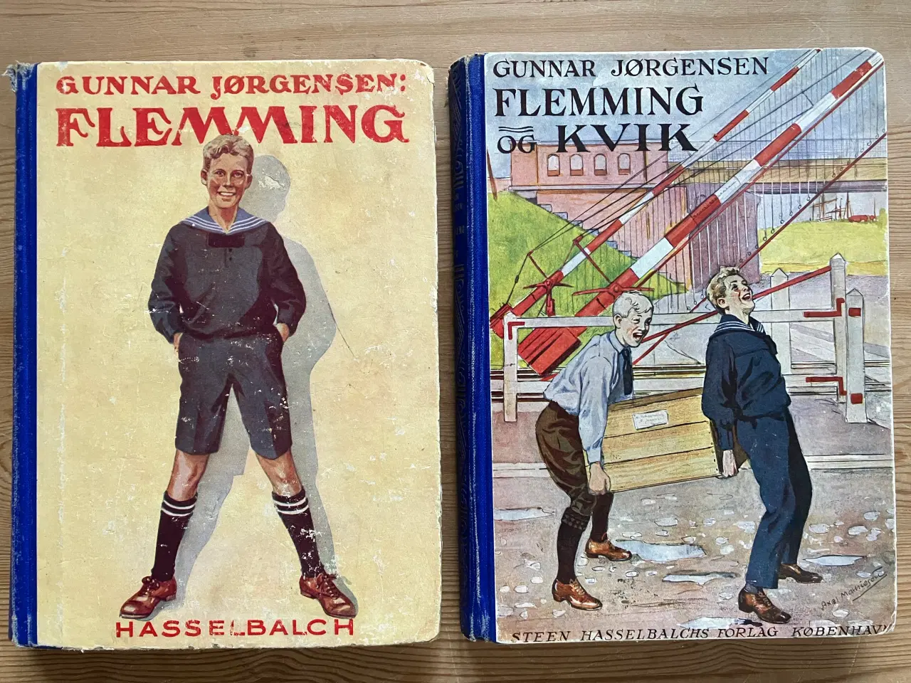Billede 3 - NEDSAT: 10 gamle Flemming bøger (komplet serie)