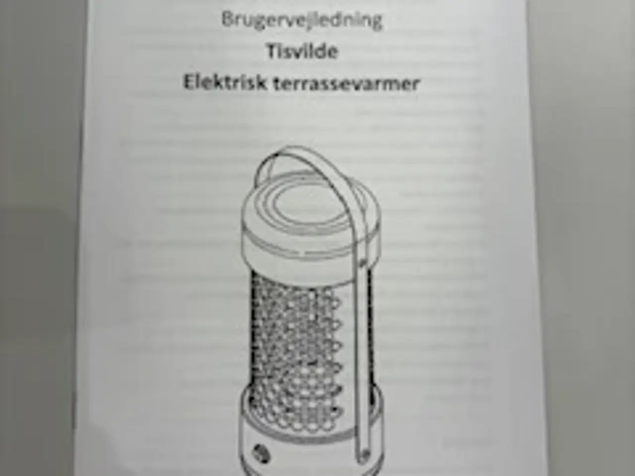 Billede 4 - Splinterny elektrisk terrassevarmer fra Tisvilde