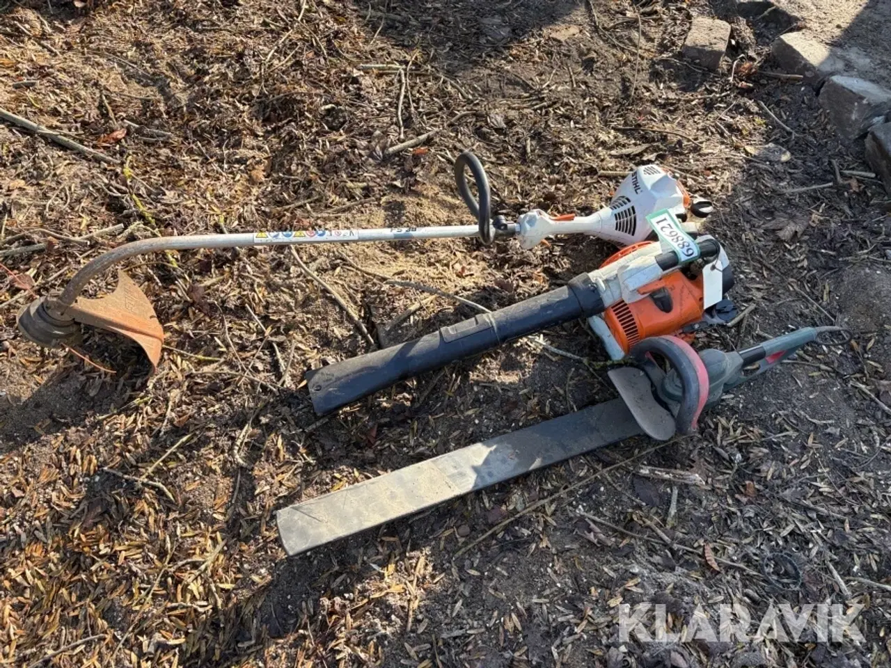 Billede 1 - Løvblæser, hækkeklipper og græstrimmer STIHL, metabo