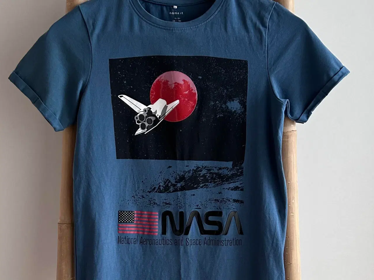 Billede 1 - Name It, 'NASA', t-shirt str. 134-140 - NY!