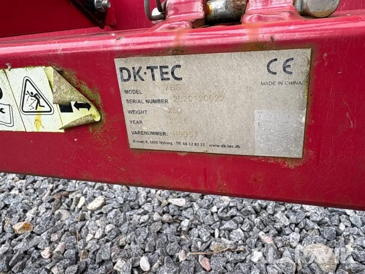 Billede 6 - Vej høvl/afretter DK-TEC 7BS