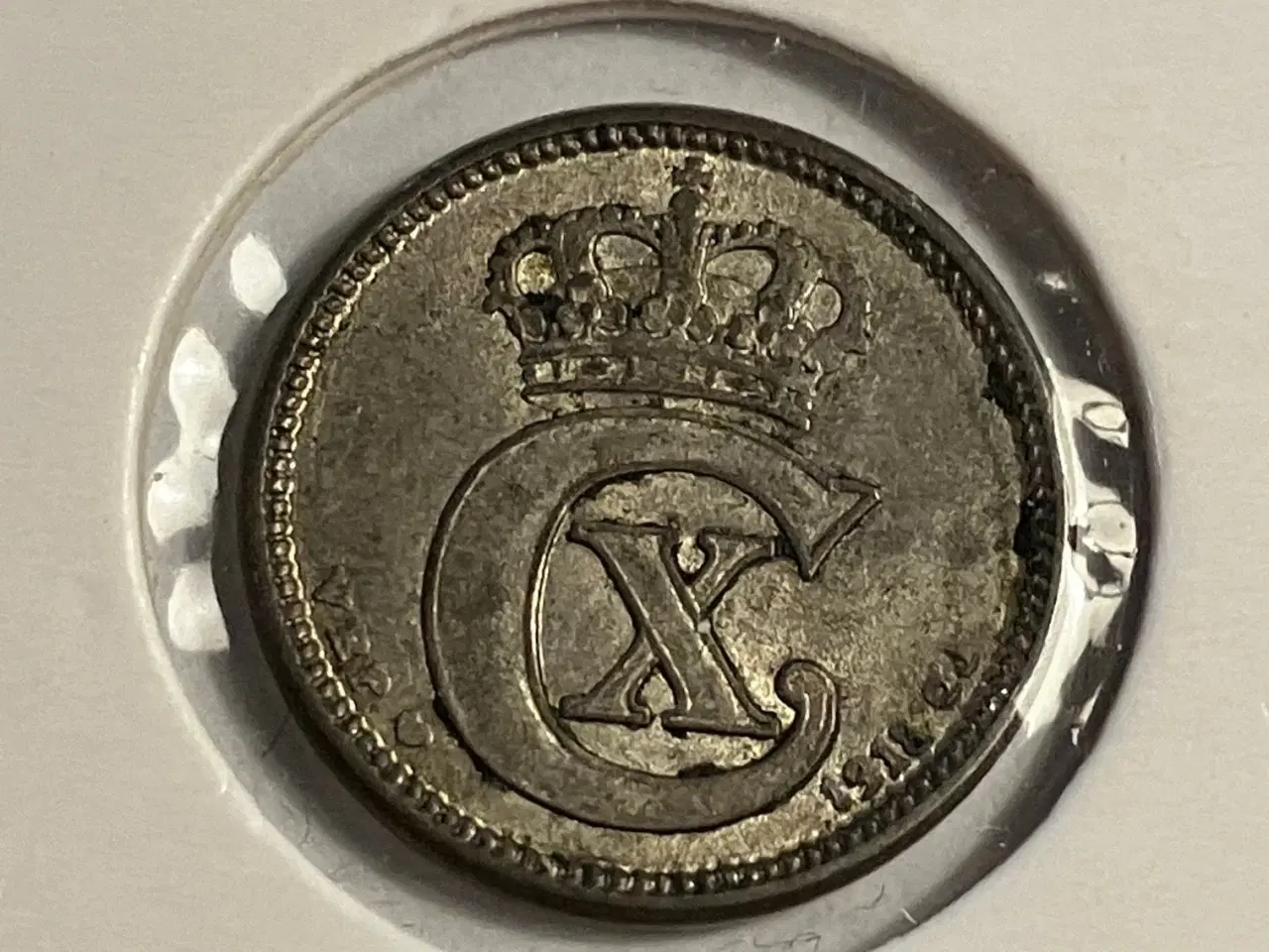 Billede 2 - 10 øre 1918 Danmark