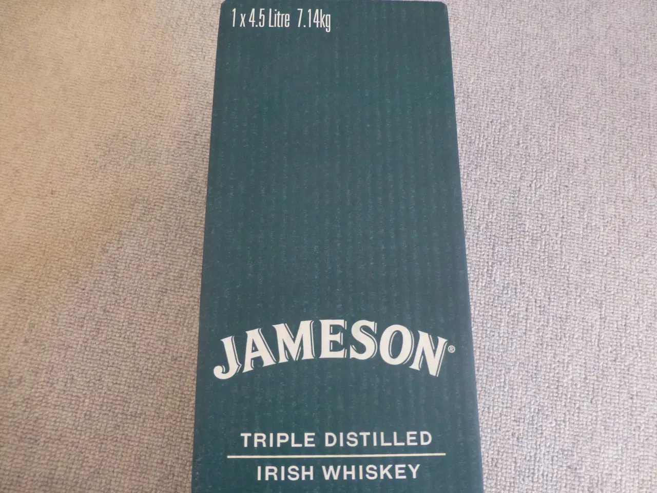 Billede 2 - 4,5 L Fin Jameson Irish Whiskey.