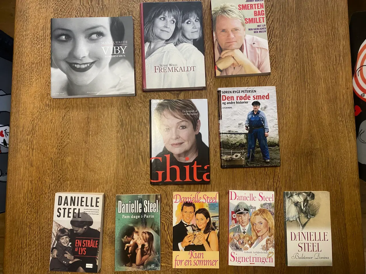 Billede 3 - Bøger koge skønlitteratur biografier