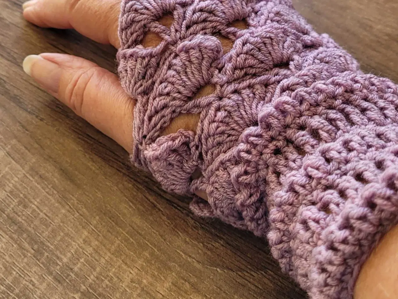 Billede 5 - Fingerløse handsker I forskellige farver