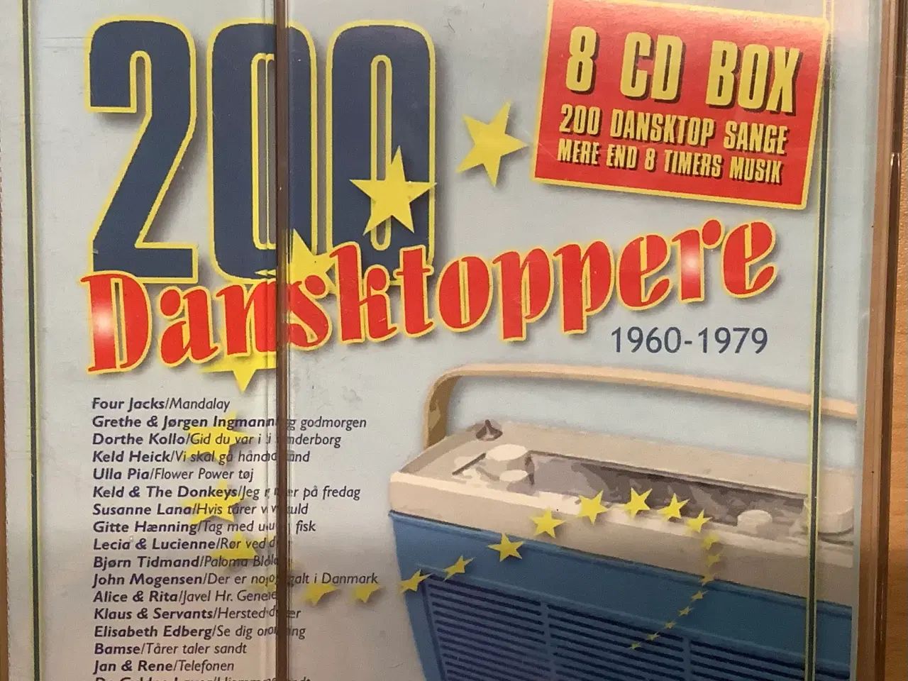 Billede 1 - Dansktoppen 60-79 på 8 cd’er , samleropjekt.