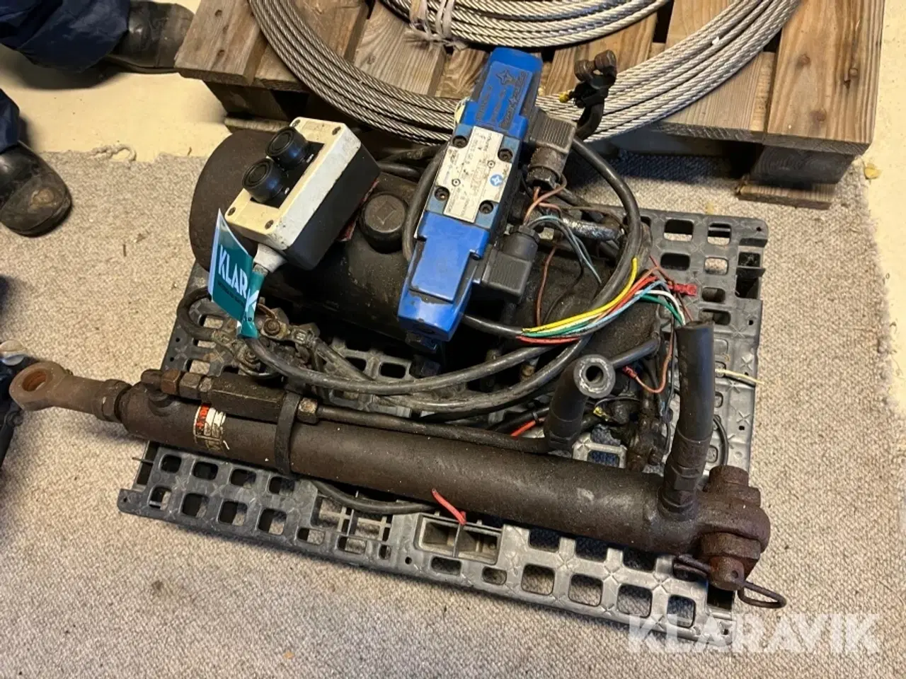 Billede 1 - Pumpestation til tiptrailer Vickers