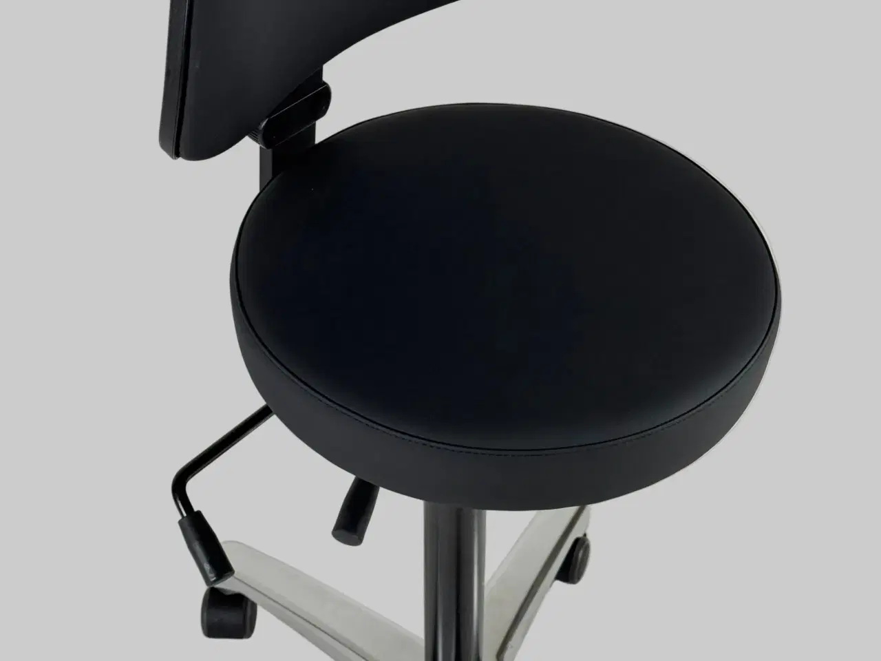 Billede 6 - RH Support 4511 Kontorstol – Sort/Krom Stel