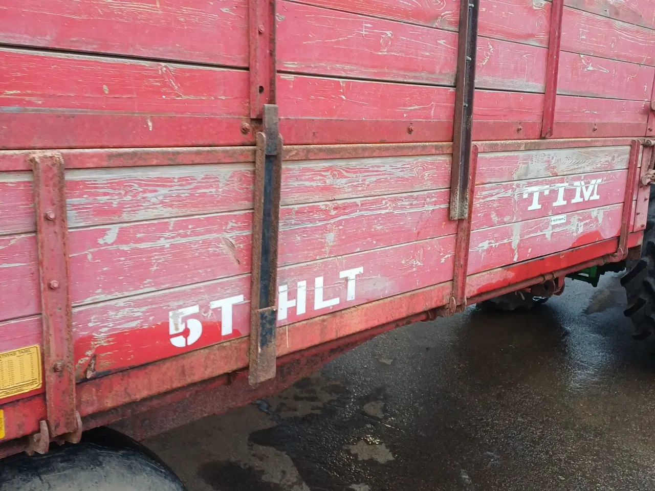 Billede 5 - Tim tipvogn 5 tons højtip