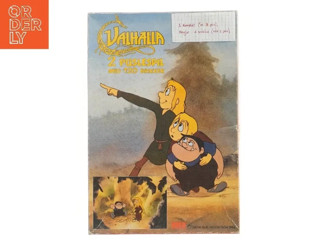 Billede 1 - Valhalla puslespil fra Valhalla (str. 33x22 cm)