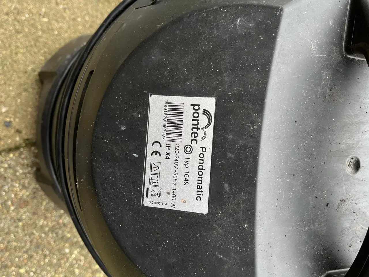 Billede 1 - Støvsuger til havedam