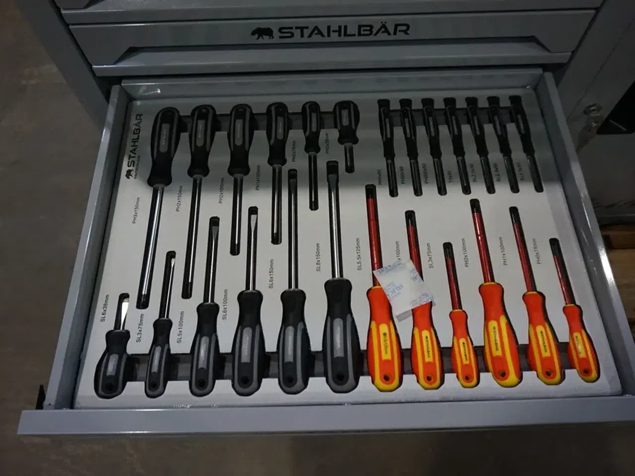 Billede 6 - Værktøjsvogn, Stahlbär, 7 skuffer inkl. Værktøj. Grey