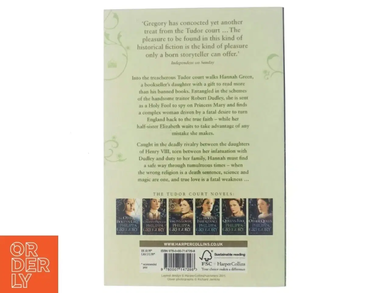 Billede 3 - The queen&#39;s fool af Philippa Gregory (Bog)