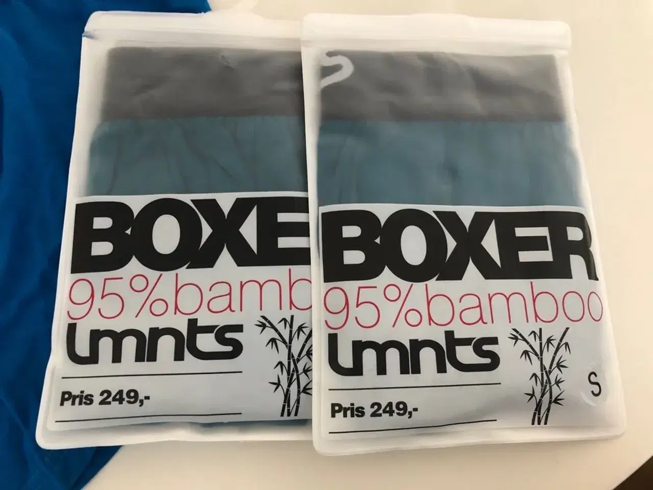 Billede 5 - 3 x superbløde bambusboxershorts str. S