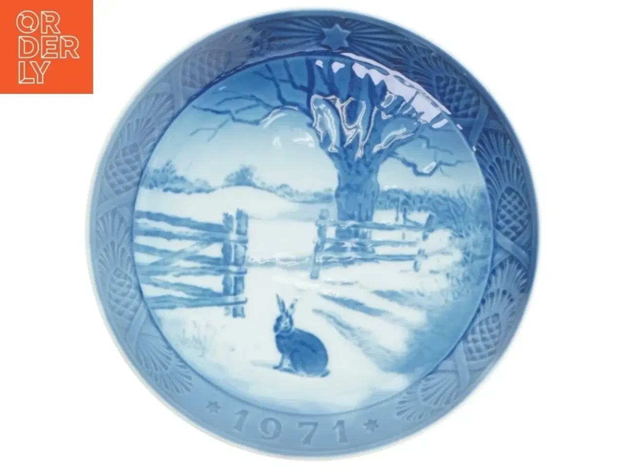 Billede 7 - Royal Copenhagen Porcelænsjuleplatter (str. Ø 18 cm, 6 styk)