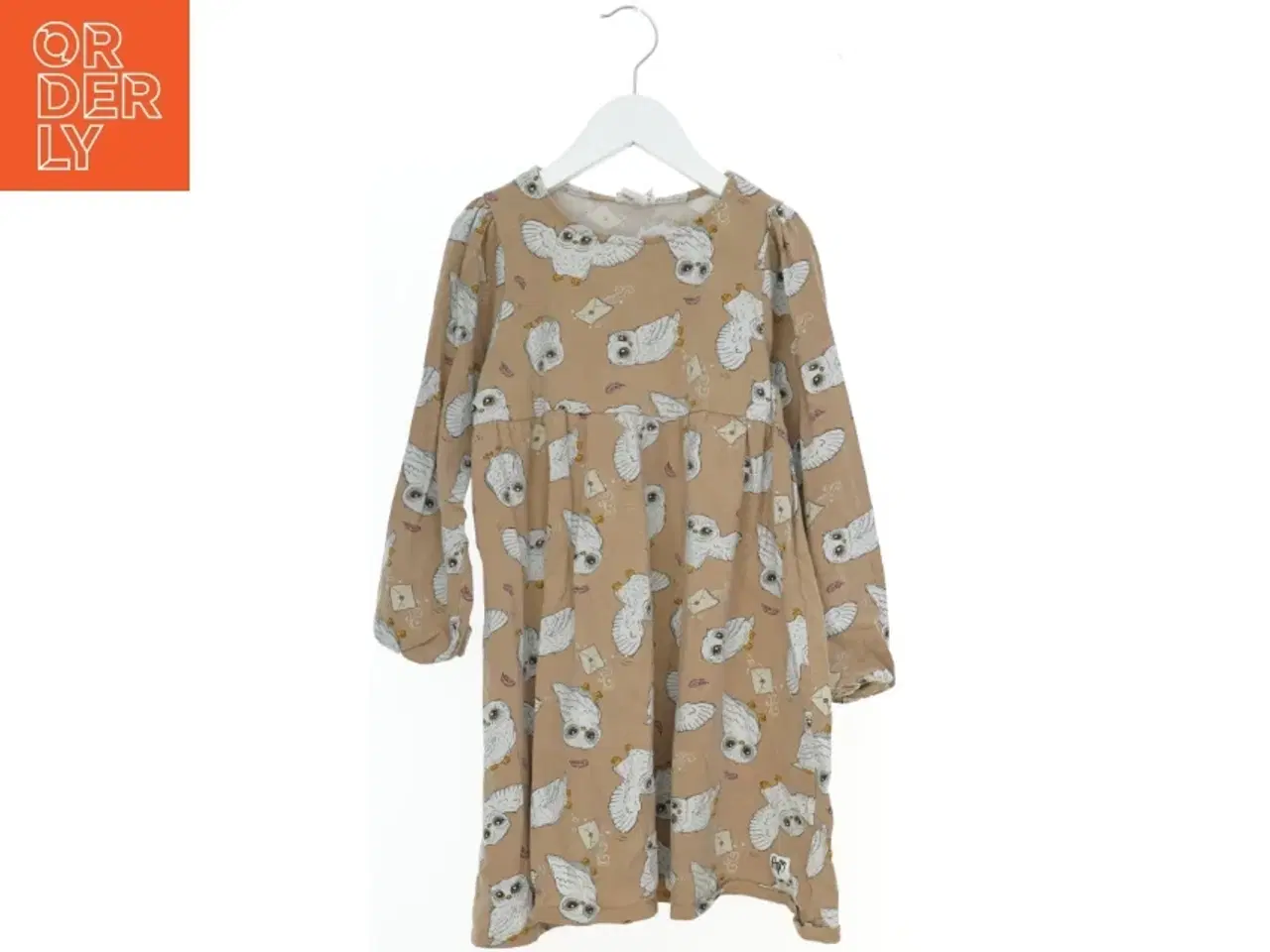 Billede 1 - Børnekjole med ugleprint fra H&M (str. 134)