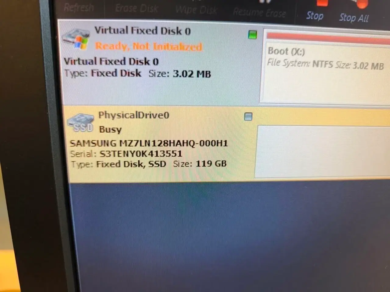 Billede 6 - Skærm 22" m. tastatur HP L2206w (PC medfølger ikke)