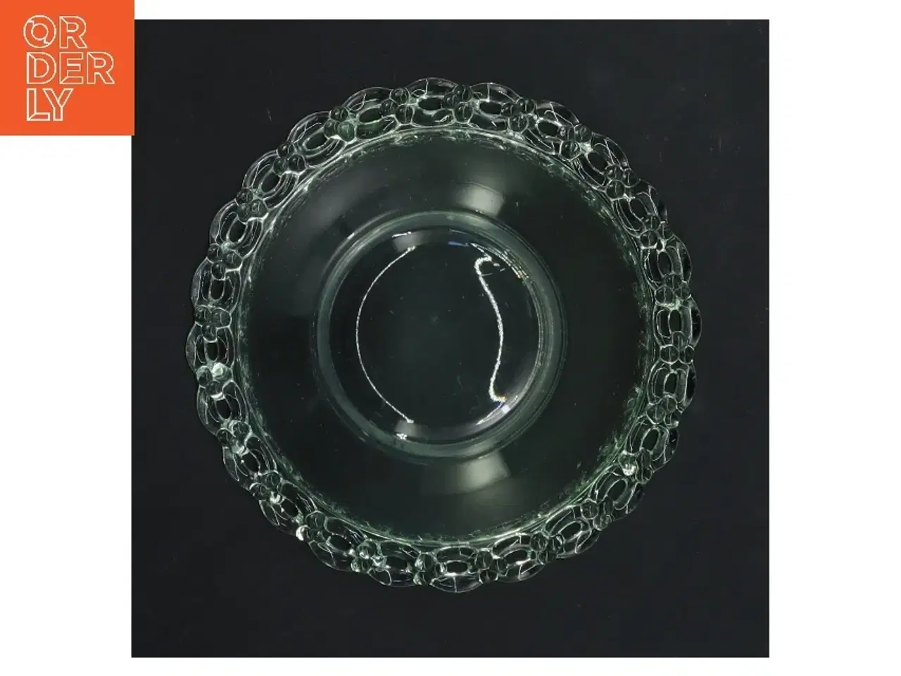 Billede 2 - Grøn glasskål (str. Ø 13 cm)