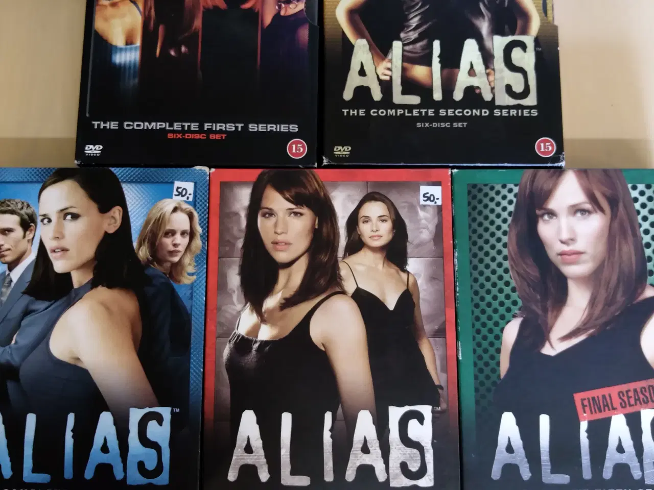 Billede 1 - DVD Alias 5 boxe