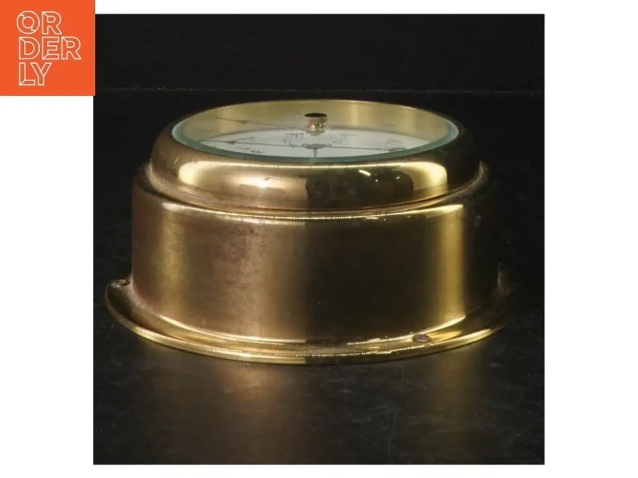 Billede 2 - Barometer i messing fra Devina (str. Ø. 15 cm)