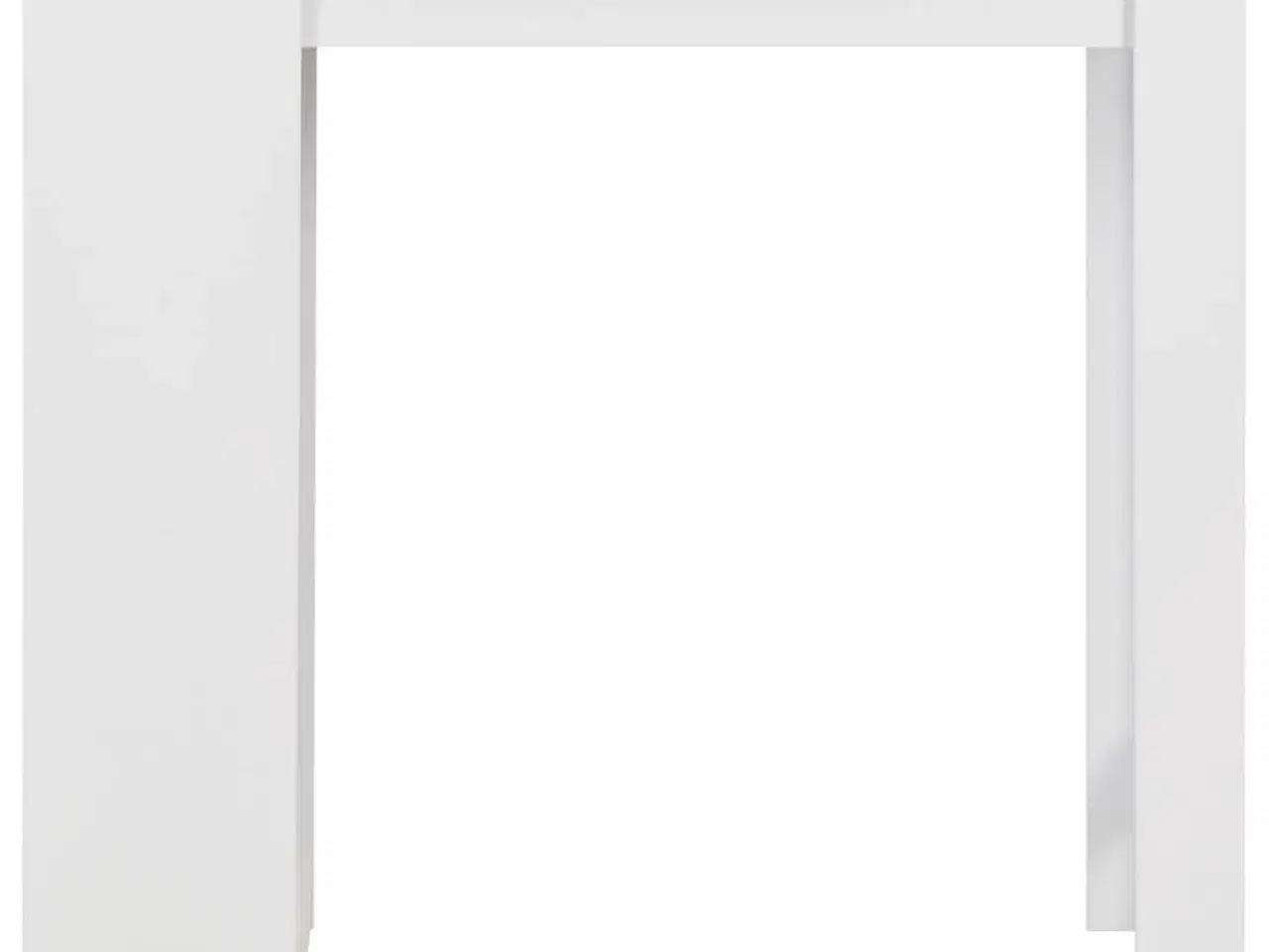 Billede 3 - Barbord med hylde 110x50x103 cm hvid