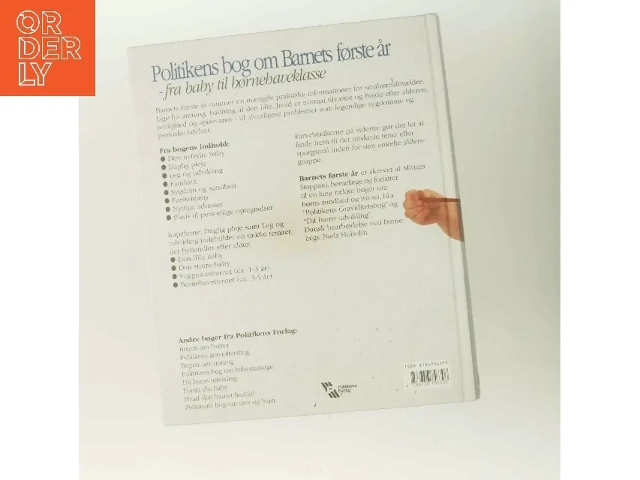 Billede 3 - Politikens bog om barnets første år : fra baby til børnehaveklasse af Miriam Stoppard (Bog)