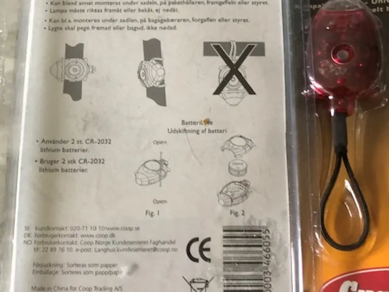 Billede 2 - Cykellygter