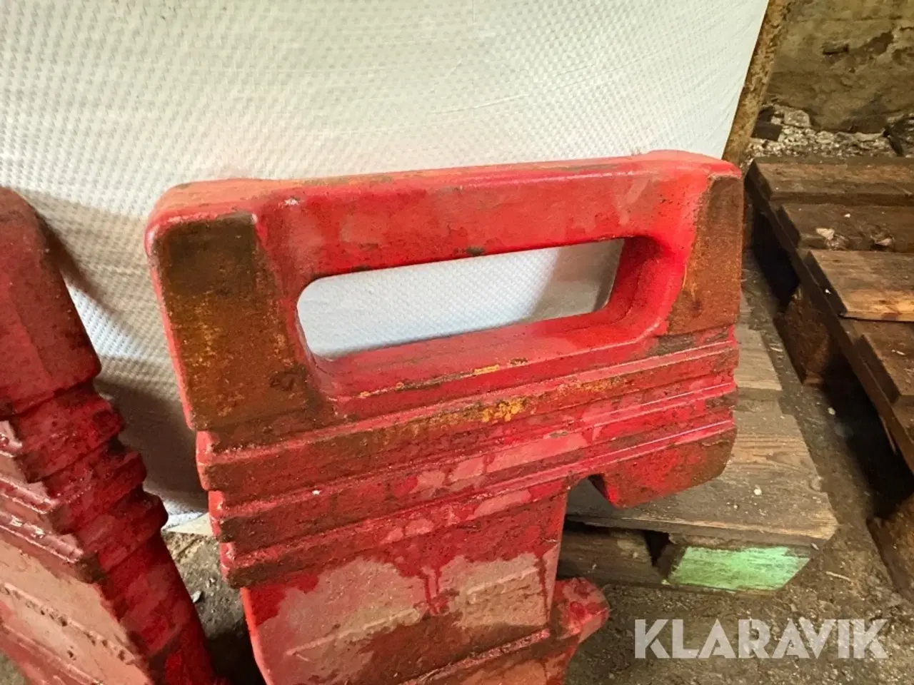 Billede 7 - Frontvægt klodser Volvo BM 2 styk