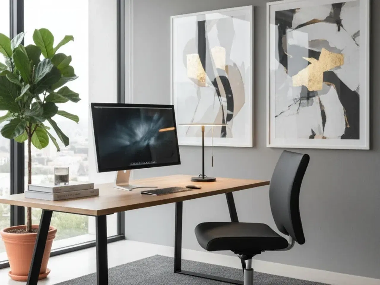 Billede 2 - HÅG Creed 6002 Kontorstol – Grå 200mm