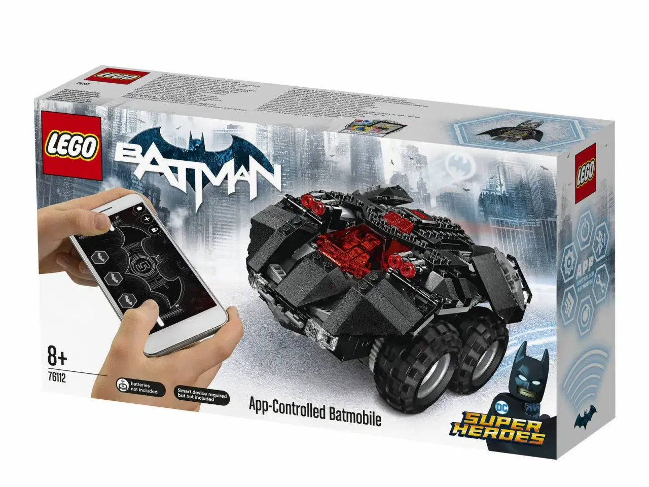 Billede 1 - LEGO 76112  Super Heroes App-Controlled Batmobile 