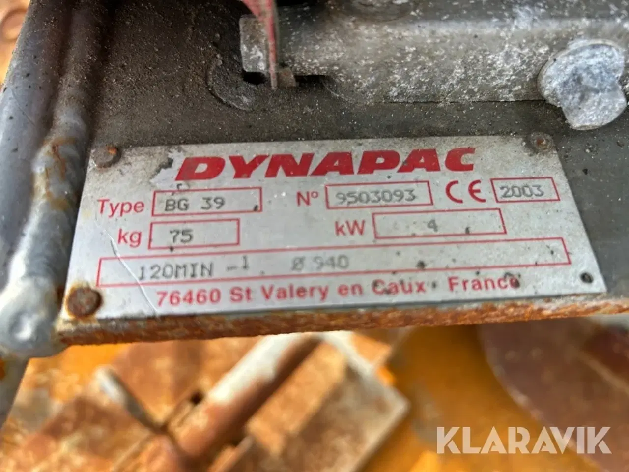 Billede 7 - Betonglitter Dynapac BG39