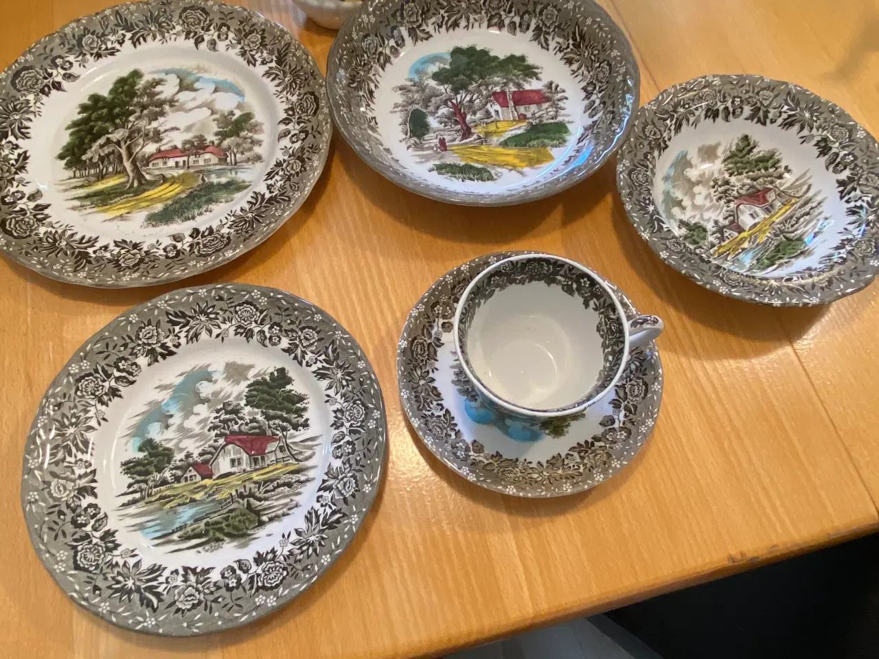 Billede 1 - Engelsk porcelæn, country sryle 