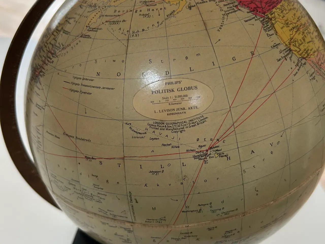 Billede 1 - Philips politisk globus