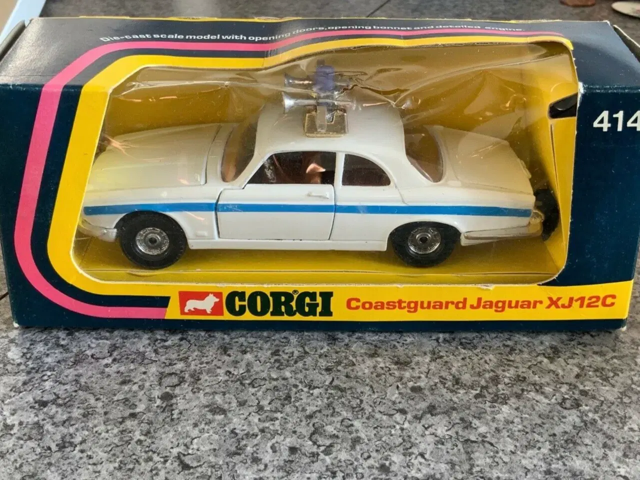 Billede 6 - Corgi Toys No. 414  Coastguard Jaguar XJ12C