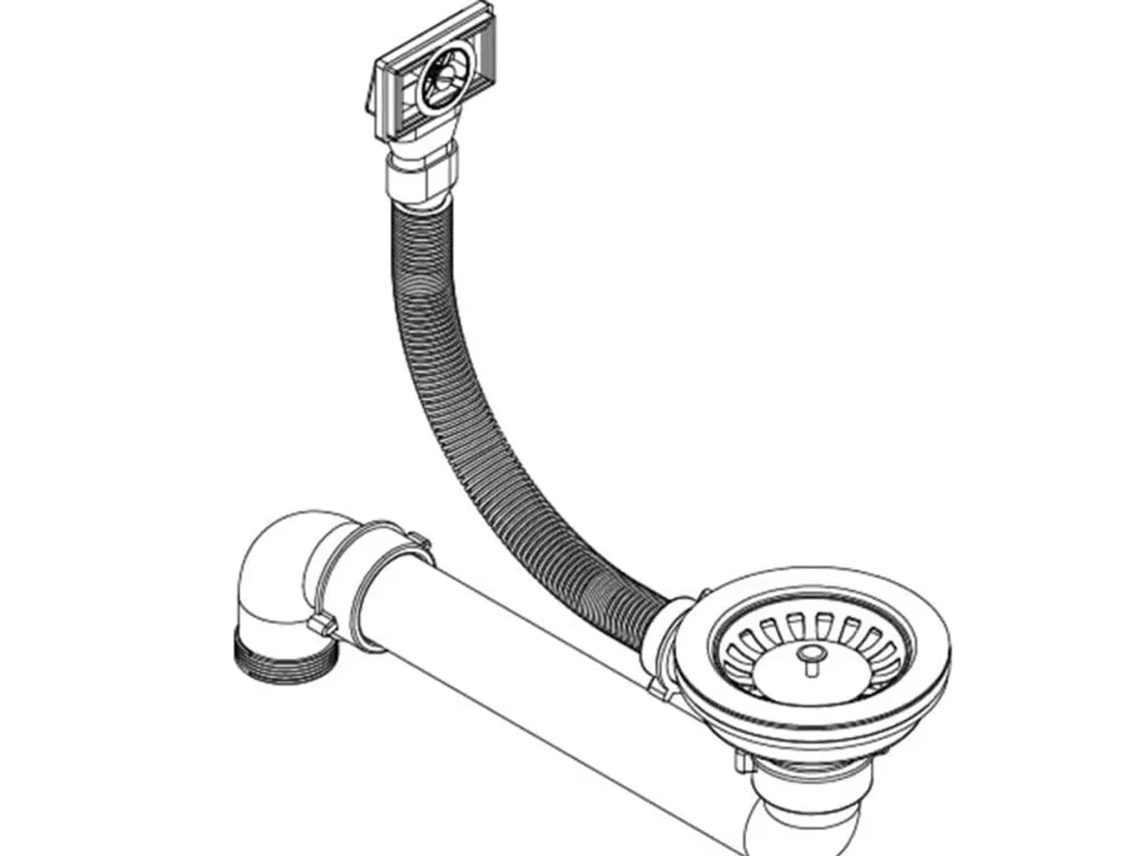 Billede 7 - Køkkenvask granit enkelt vask rund hvid