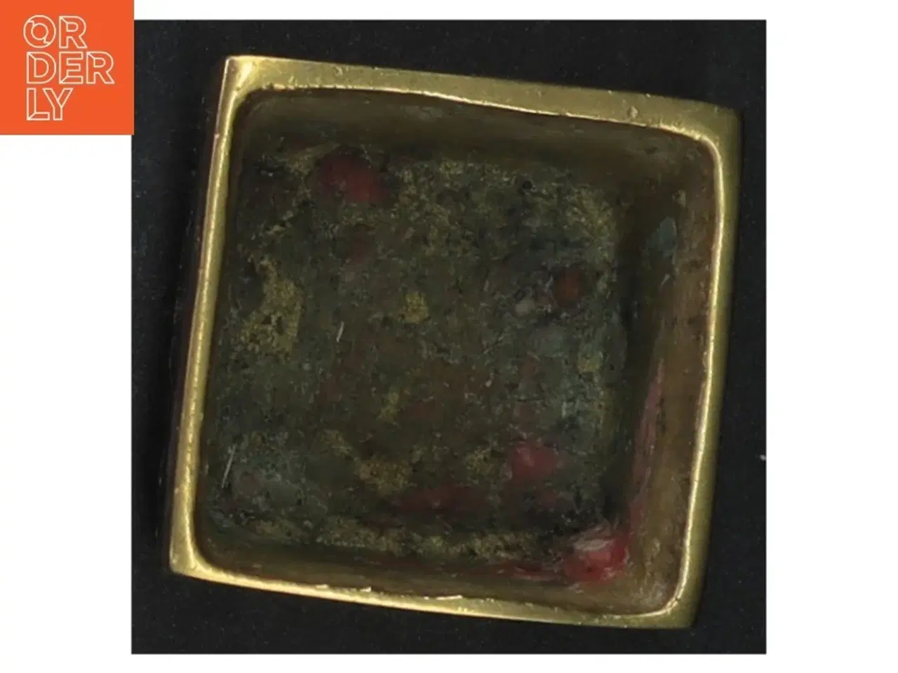 Billede 2 - Messing skål  (str. 5,5 x 5,5 cm)