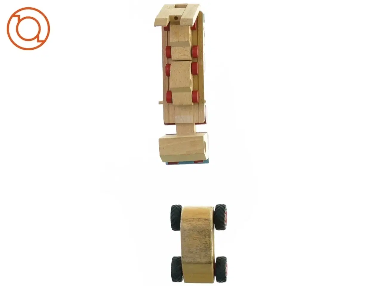Billede 5 - Træ legetøj Biler og Lastvogn fra Ok Hent (str. 25 x 7 cm)