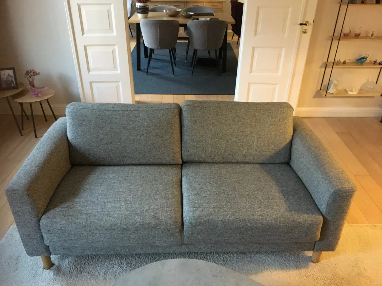 Billede 3 - Sofagruppe med grå betræk