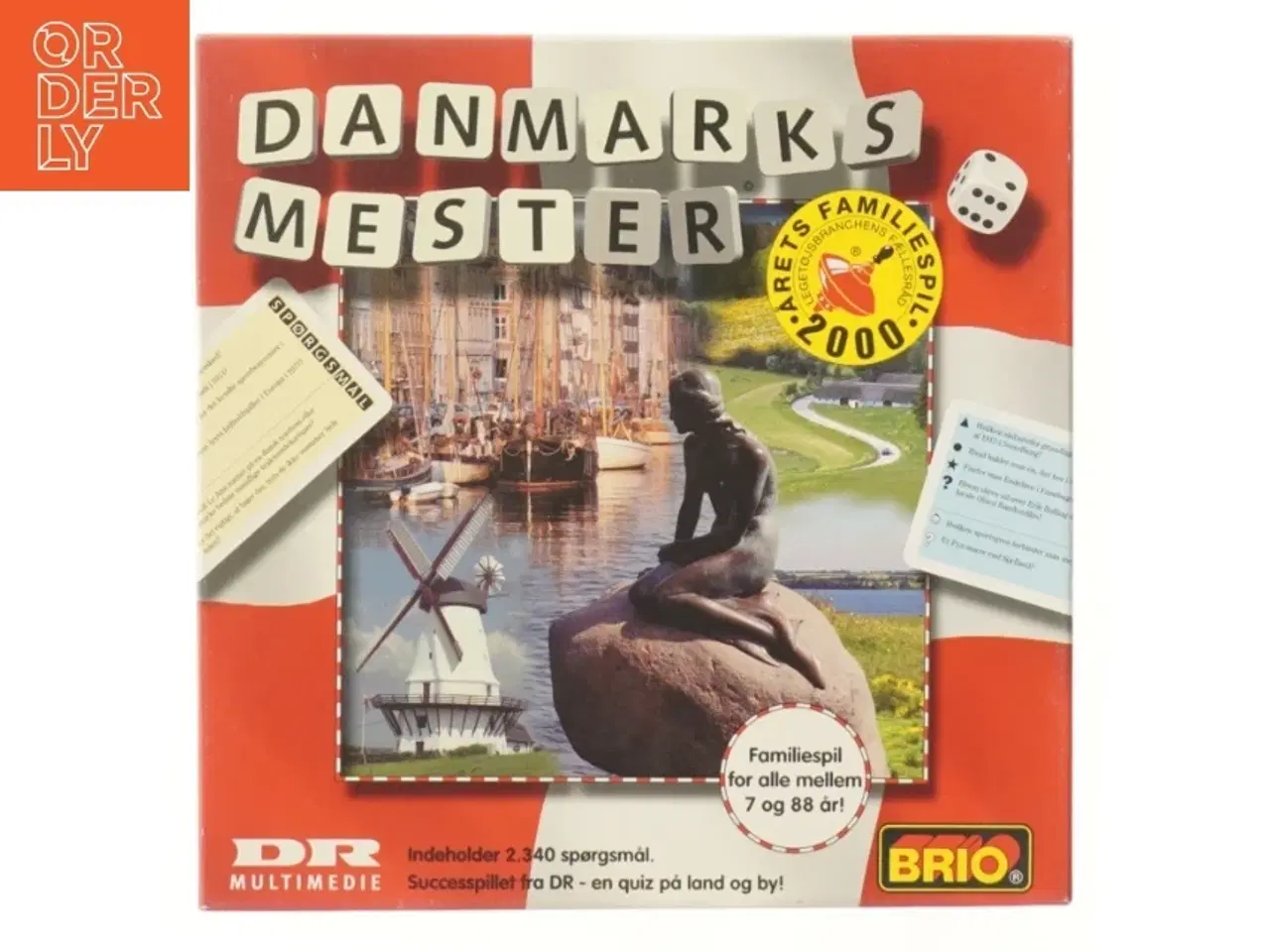 Billede 1 - Danmarks Mester Brætspil fra Brio (str. 27x27 cm)