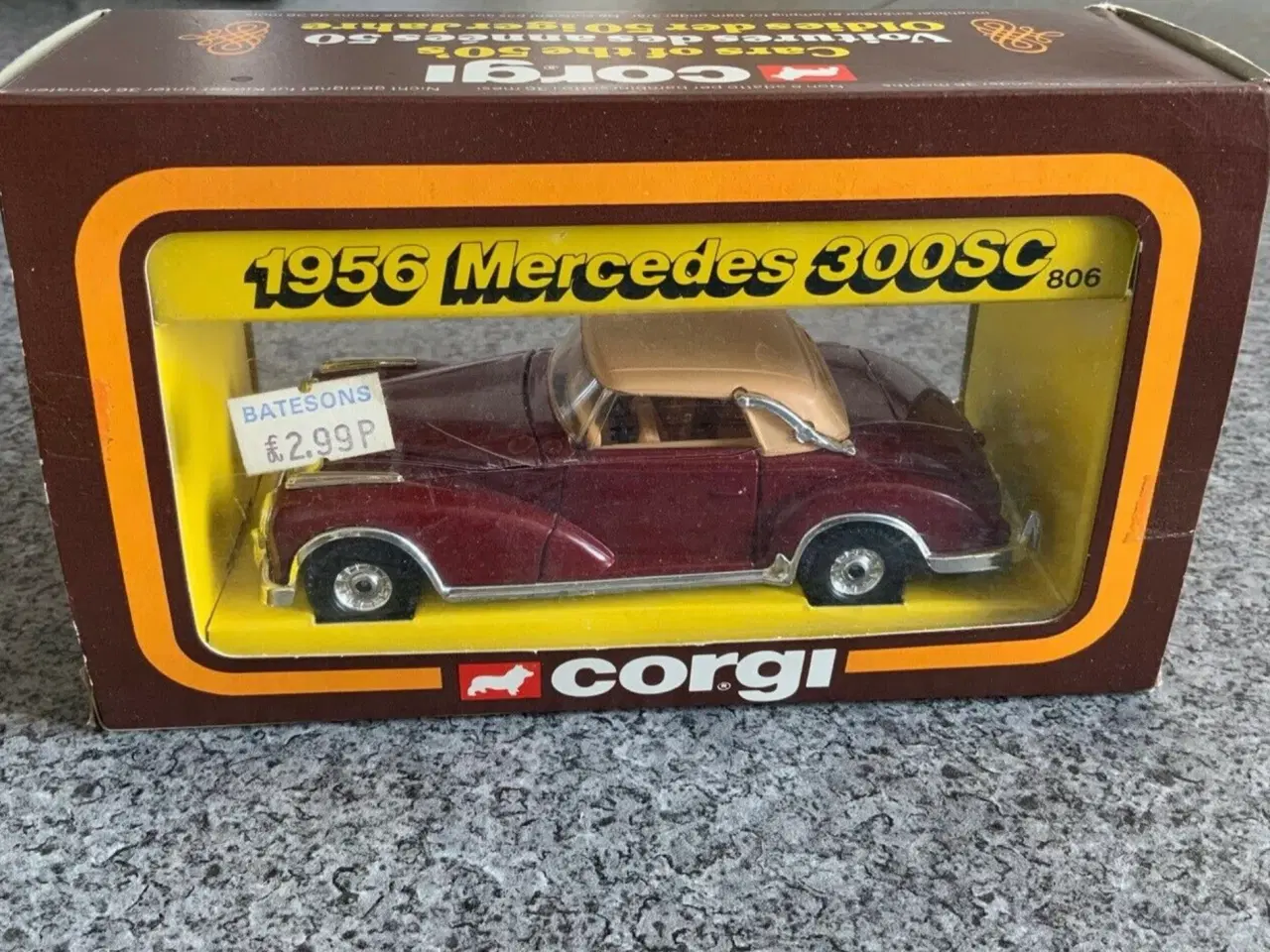 Billede 8 - Corgi Toys No. 806 Mercedes 300SC