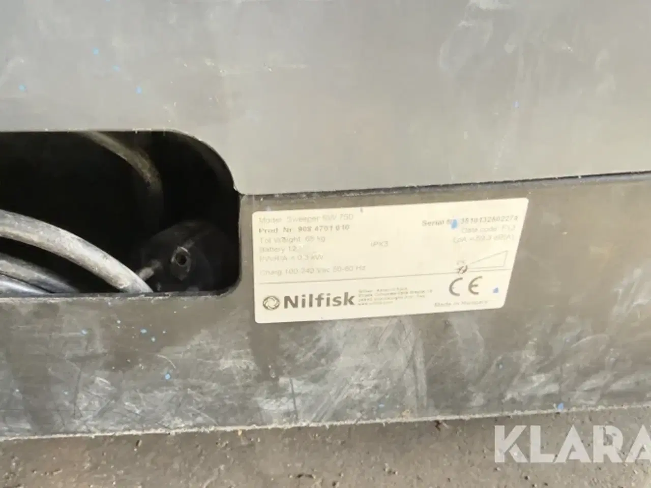 Billede 5 - fejesugemaskine Nilfisk Sweeper SW750