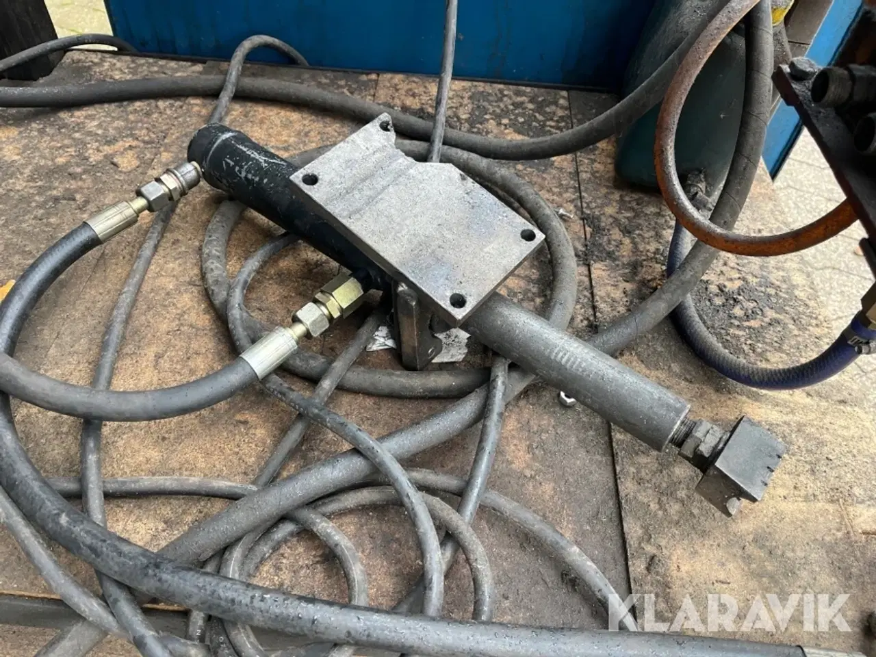 Billede 11 - Presse med hydraulikstation