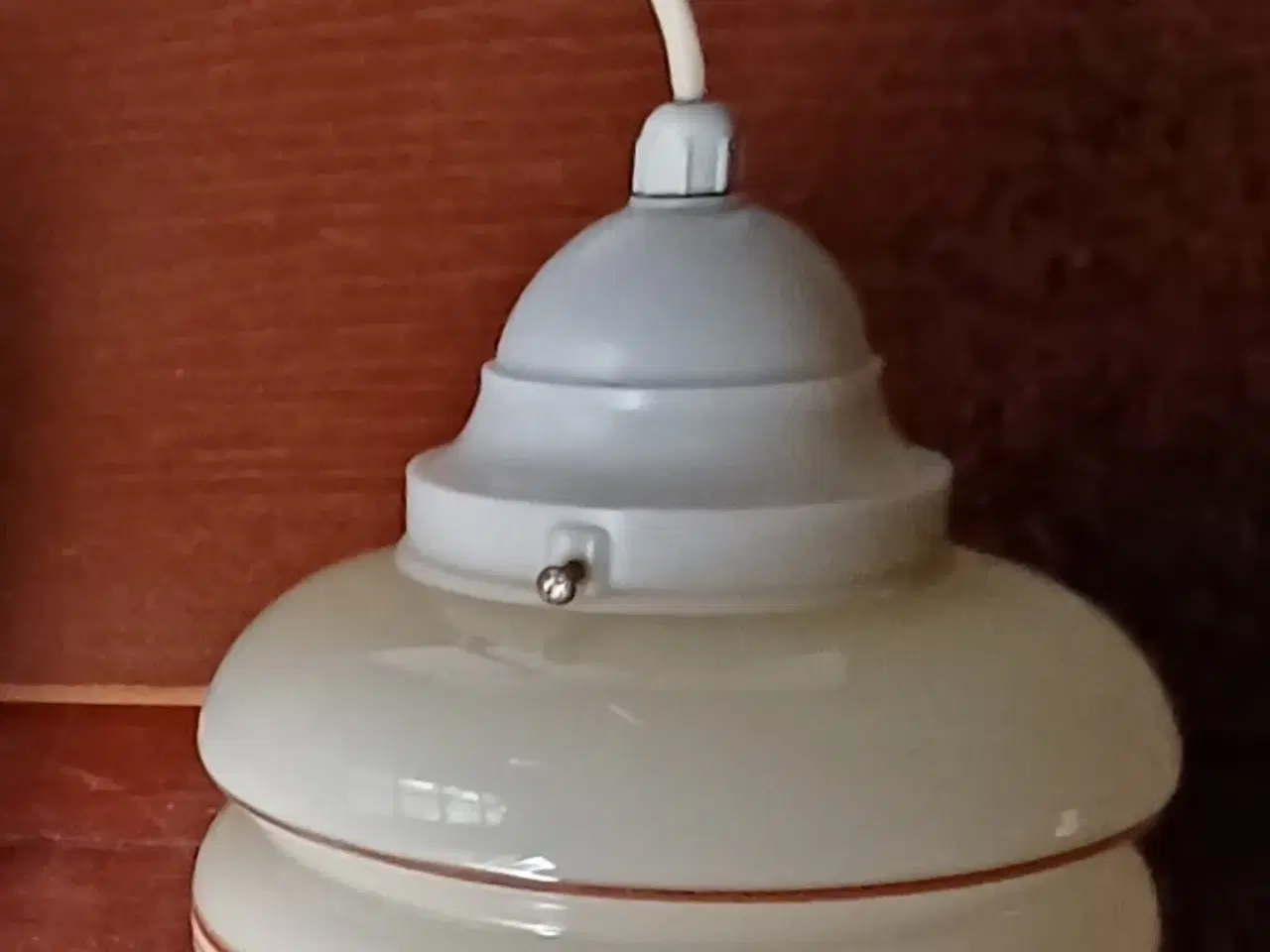 Billede 2 - Glaspendel, vintage.