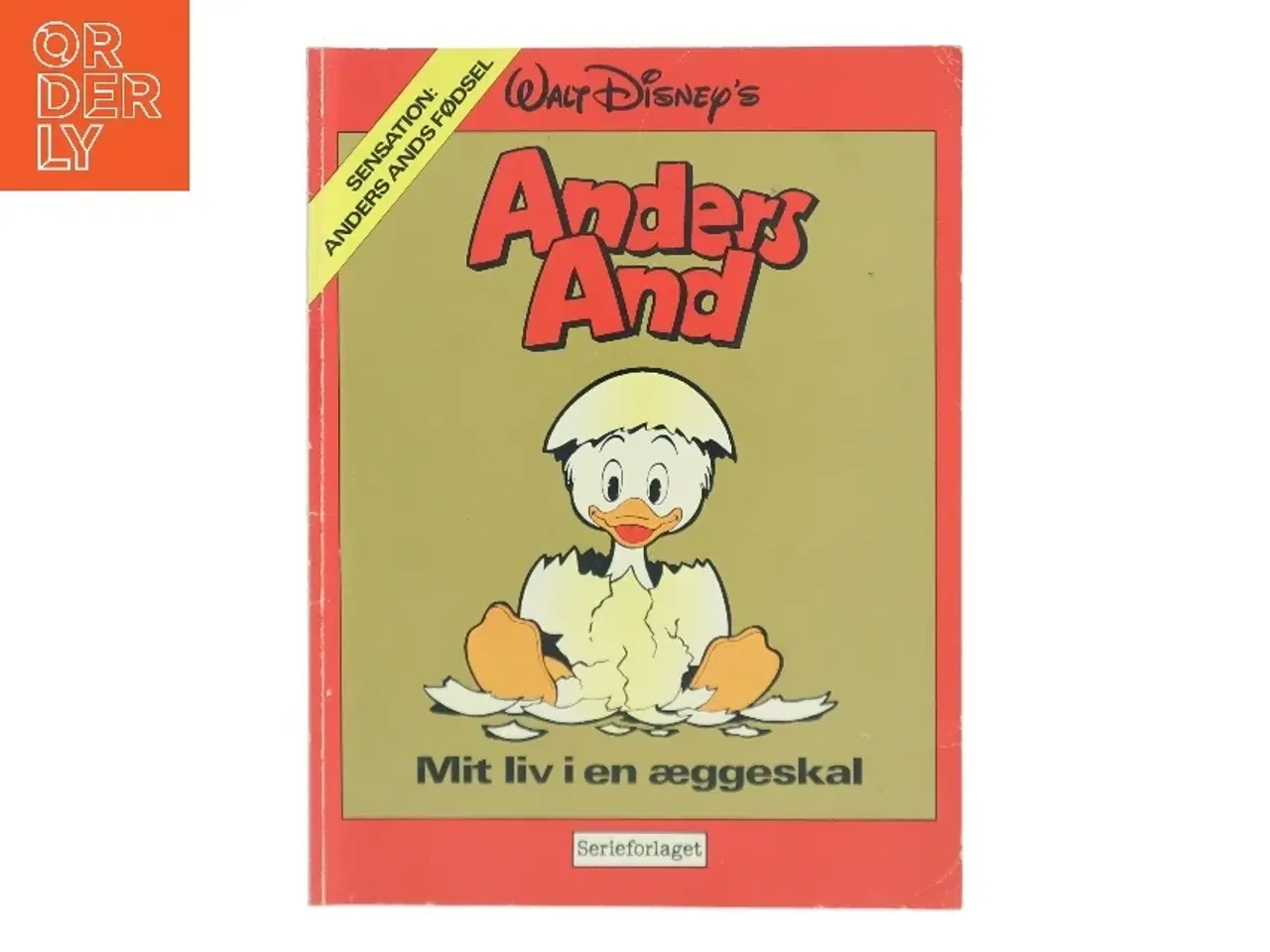 Billede 1 - Walt Disney's Anders And: Mit liv i en æggeskal af Walt Disney (Bog)