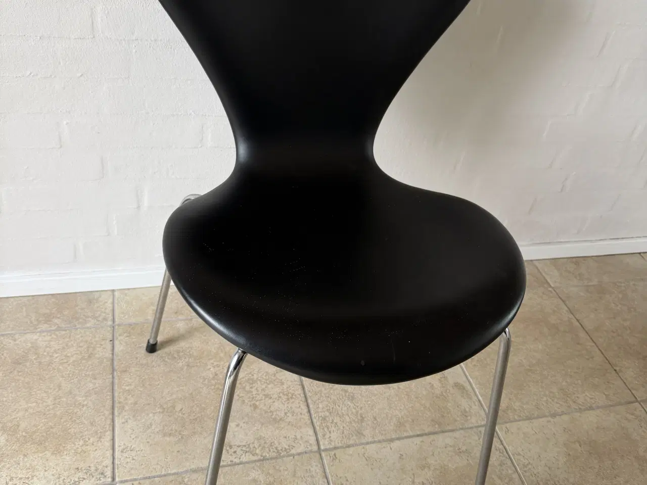 Billede 6 - 7’er stole - sort læder